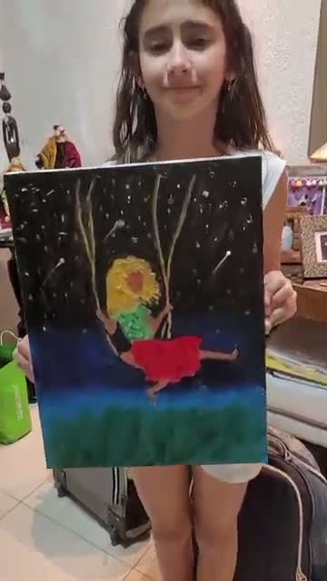 Capa do vídeo Pintando por instinto